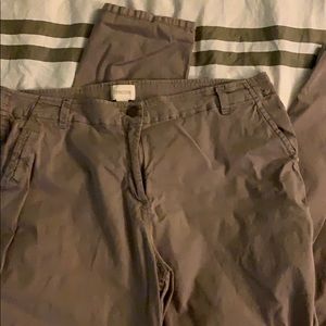 Chicos taupe/ khaki pants Size 2.5